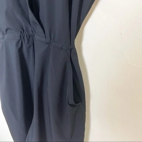 Athleta Marrow Black Romper Size Large - Picture 4 of 12